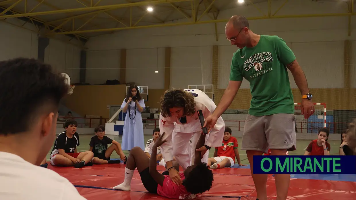 Patrícia Sampaio levou o sonho olímpico ao tatami de Alpiarça