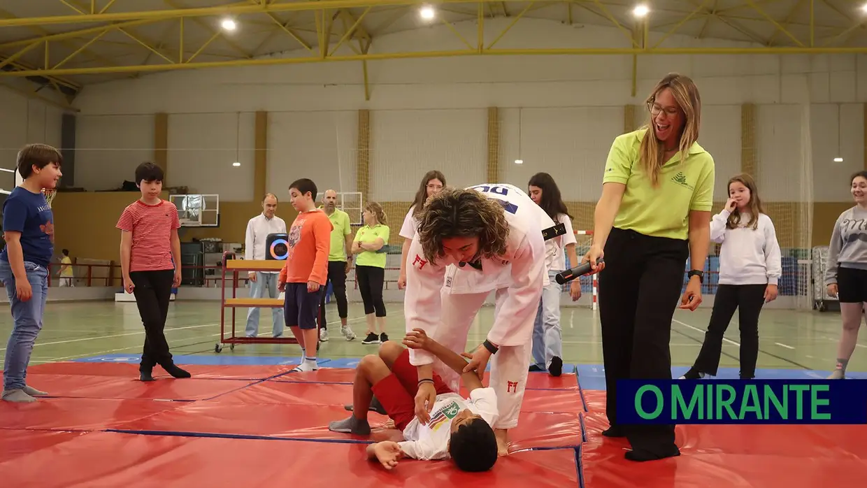 Patrícia Sampaio levou o sonho olímpico ao tatami de Alpiarça