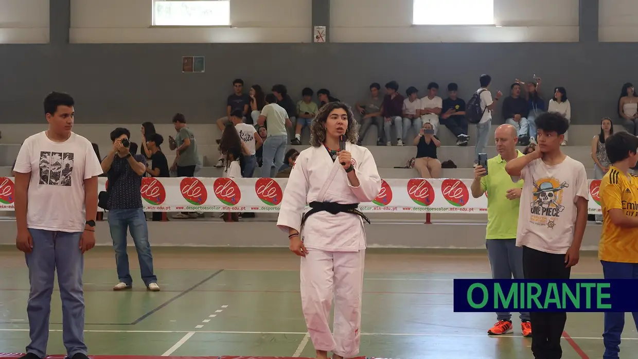 Patrícia Sampaio levou o sonho olímpico ao tatami de Alpiarça