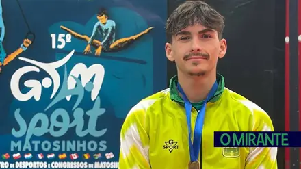 Clovis Dias em bom plano em torneio internacional de ginástica artística
