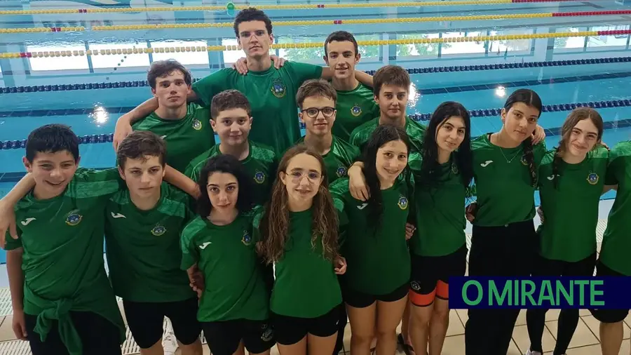 Natação de Rio Maior com 12 medalhas no Torneio do Sorraia