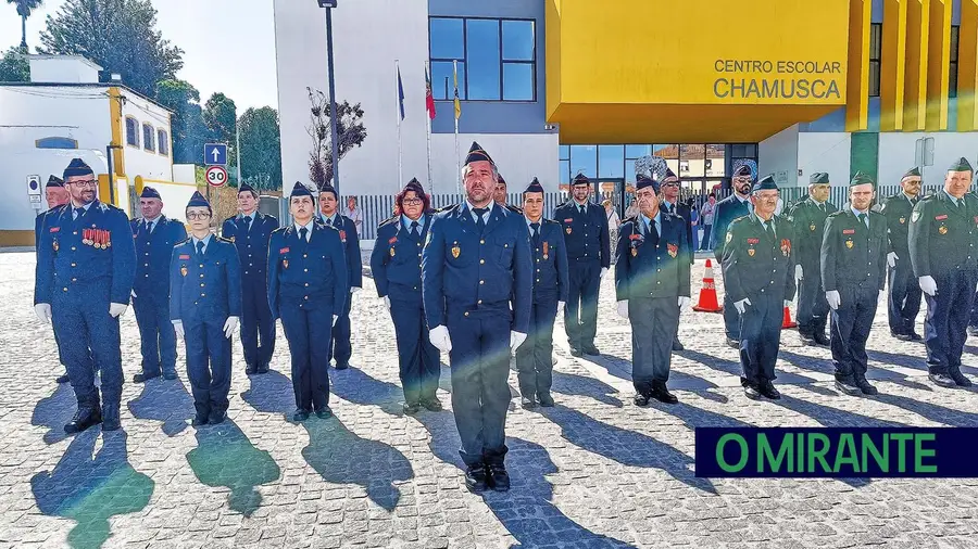 25 de Abril na Chamusca assinalado com homenagem aos bombeiros no dia de aniversário