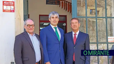 Valada foi palco das comemorações após cheias que marcaram freguesia