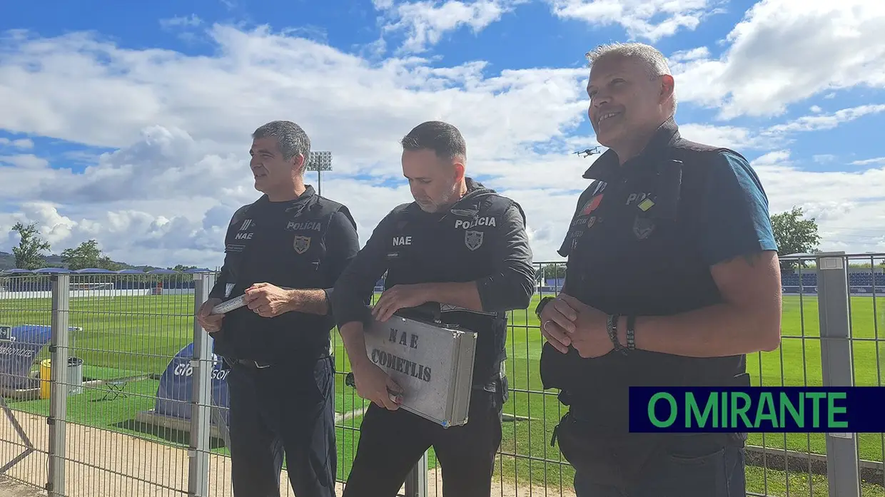 PSP leva alunos a simular entrada de claques no estádio do FC Alverca