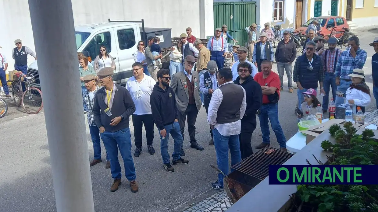 Bicicletas antigas voltaram a pedalar pela Chamusca