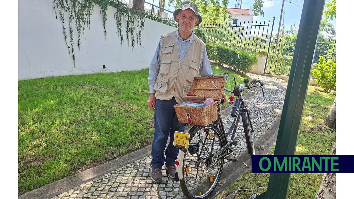 Bicicletas antigas voltaram a pedalar pela Chamusca