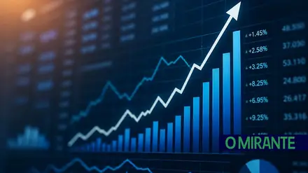crescimento banco bancario economia ilustrativ