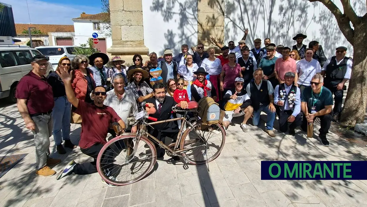 Bicicletas antigas voltaram a pedalar pela Chamusca