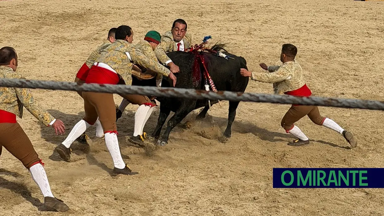 Corrida de toiro encheu praça do Cartaxo