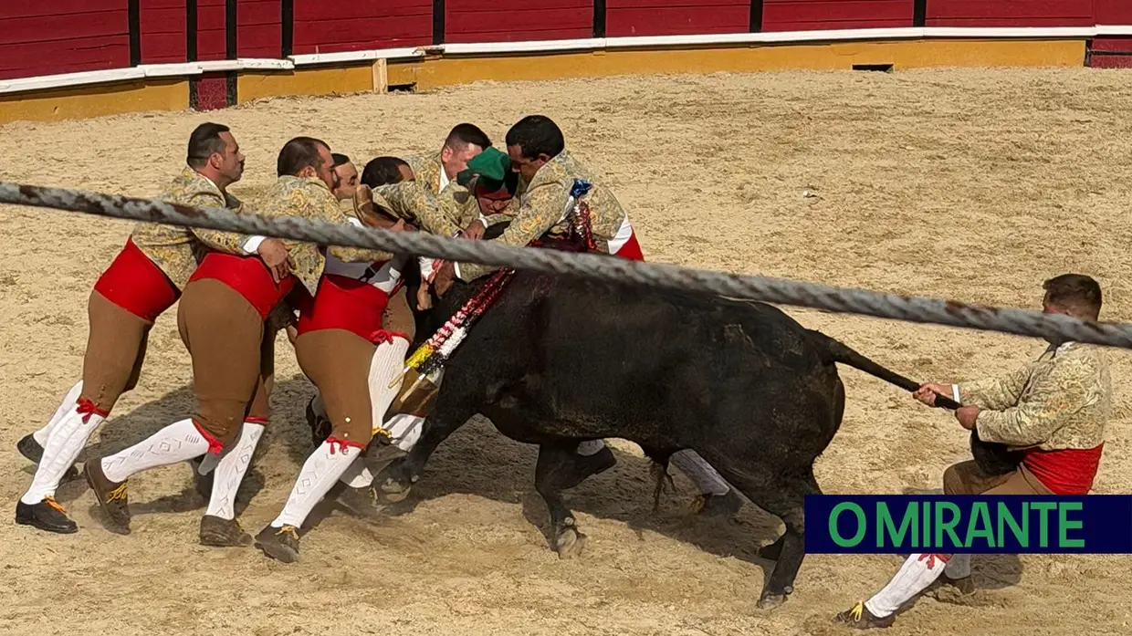 Corrida de toiro encheu praça do Cartaxo