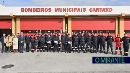 João Heitor enaltece coragem e espírito de missão dos Bombeiros do Cartaxo