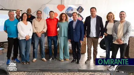 Rui Silva e Tânia Prates apadrinham Corrida das Pontes em Coruche