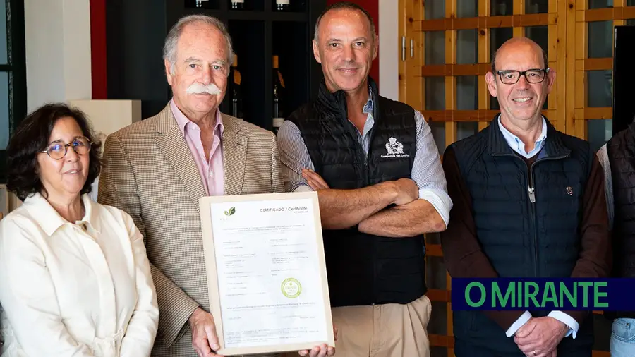 Vinhos da Companhia das Lezírias recebem nota máxima em certificação nacional