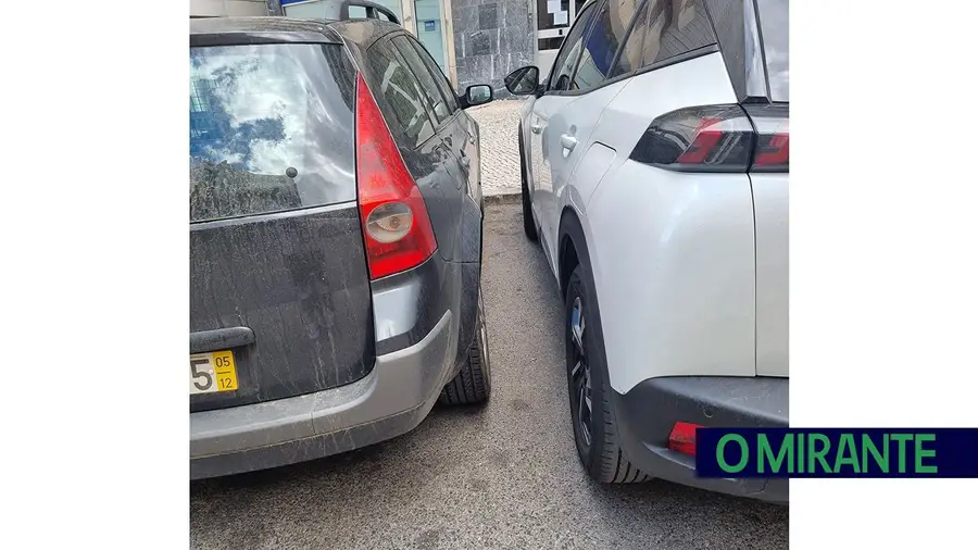 Estacionar mal também é falta de vergonha