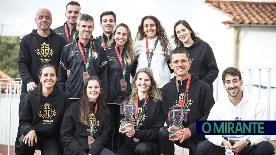 Thomar Athletics brilha na montanha com dois pódios colectivos no Nacional