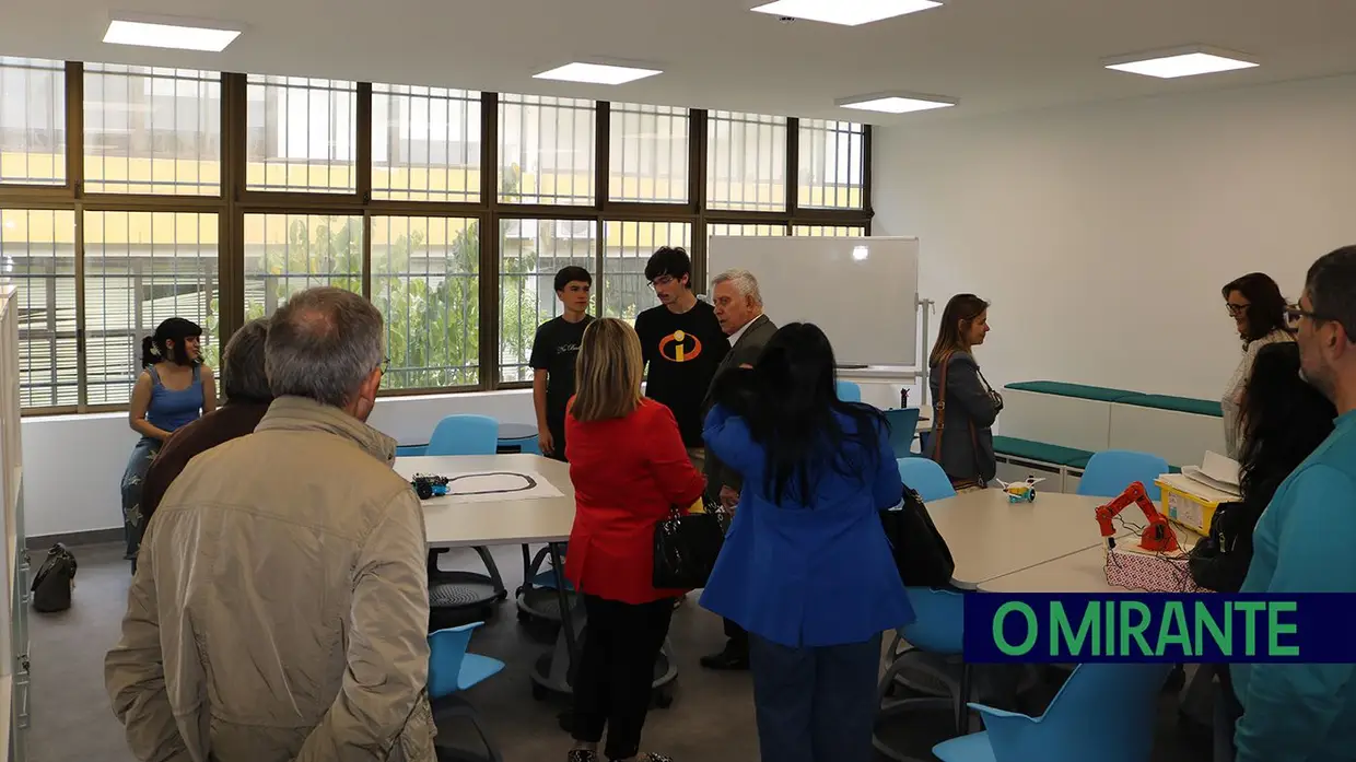 Dia do Agrupamento de Escolas de Azambuja marca abertura do Centro Tecnológico Especializado de Informática