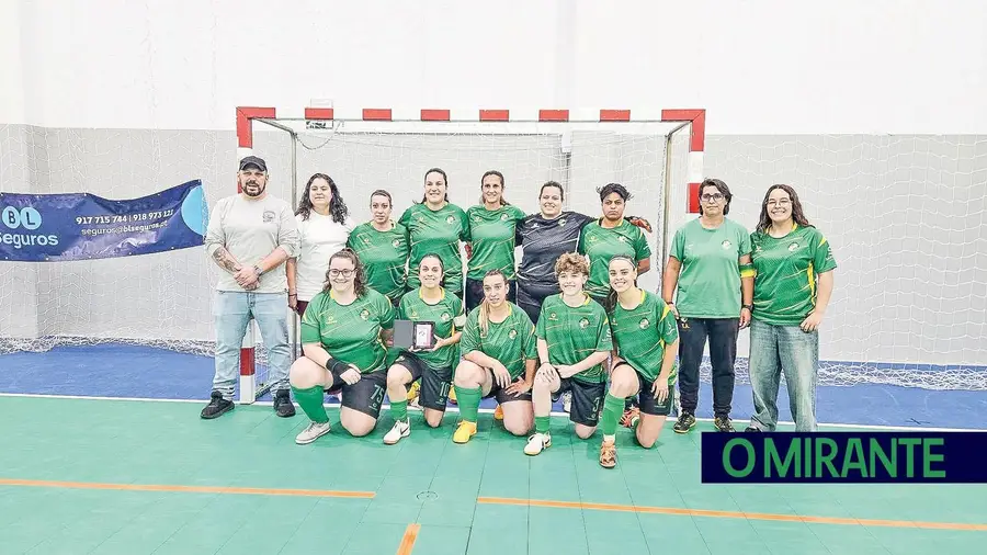 Azinhaga, Lapas, Sardoal e Carvalhal na luta pelo título da liga de futebol feminino