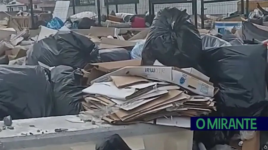 Eleito filma lixeira a céu aberto em Vialonga
