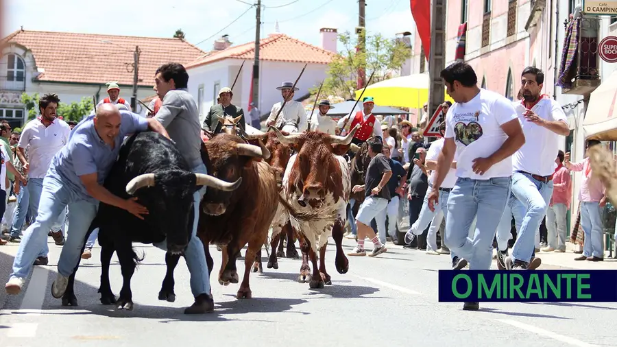 Alma ribatejana na entrada de toiros na Chamusca em Quinta-feira de Ascensão