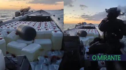 Quatro espanhóis detidos no Tejo em lancha suspeita de apoio ao narcotráfico