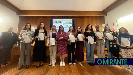 Rotary Clube de Santarém distinguiu alunos de mérito