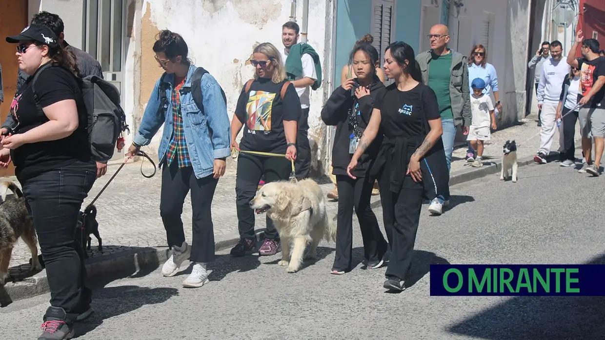 Cãominhada Solidária reúne centenas de cães no Cartaxo