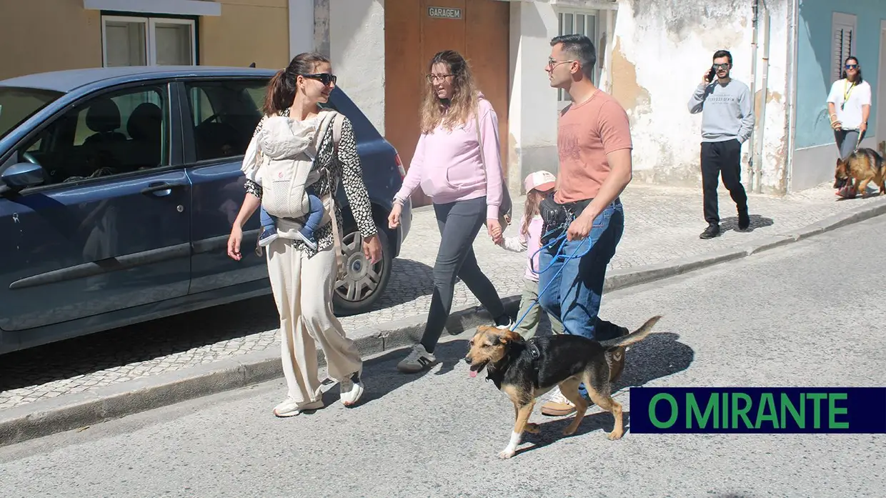 Cãominhada Solidária reúne centenas de cães no Cartaxo