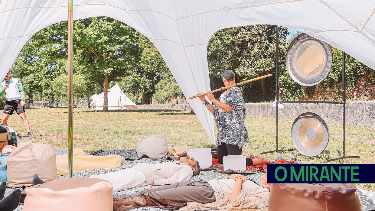 Tomar acolheu a 5.ª edição do Wellness Weekend dedicada ao bem-estar e sustentabilidade