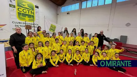 Clube de Ginástica de Torres Novas com vários pódios na ginástica artística