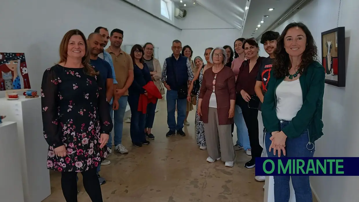 Entroncamento acolhe exposições de pintura e cerâmica
