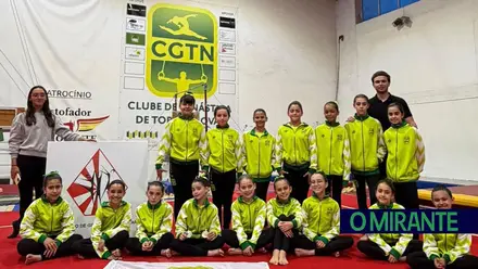 Clube de Ginástica de Torres Novas com vários títulos no Distrital de Ginástica Artística