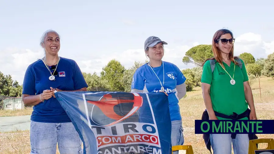 Tiro com arco de Santarém com três pódios na Zibreira