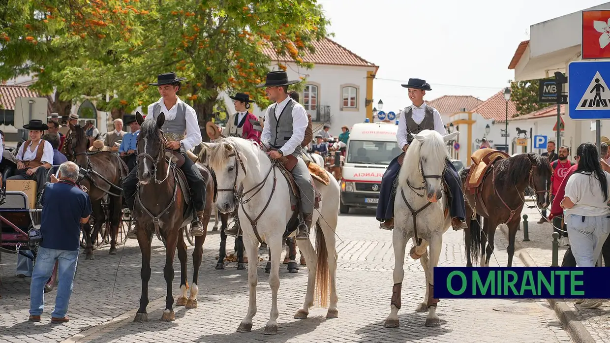 Romaria a São Martinho marca regresso da tradição equestre à Golegã