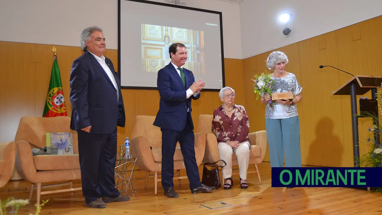 Arquitecto Gonçalo Ribeiro Telles homenageado em Coruche e Margarida Cancela d’Abreu recebeu prémio