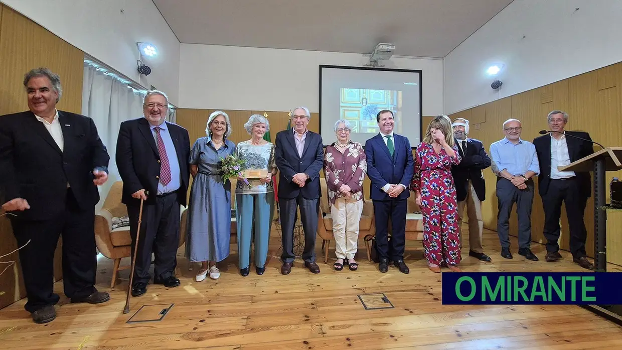 Arquitecto Gonçalo Ribeiro Telles homenageado em Coruche e Margarida Cancela d’Abreu recebeu prémio