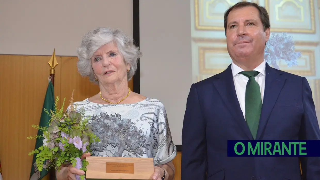 Arquitecto Gonçalo Ribeiro Telles homenageado em Coruche e Margarida Cancela d’Abreu recebeu prémio