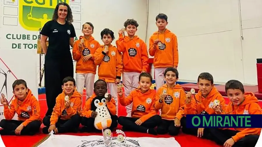 Clube Náutico de Abrantes conquista dois títulos distritais em ginástica artística