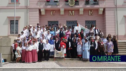 Utentes do Centro de Convívio do Entroncamento participam em encontro de ranchos