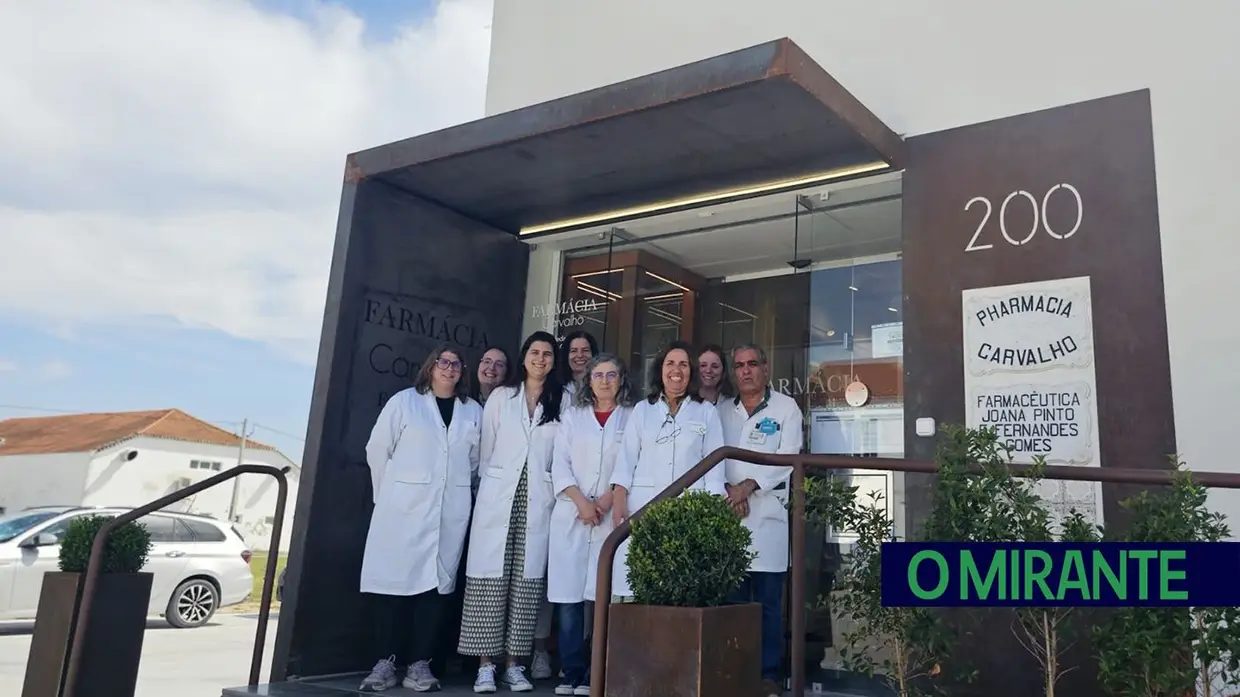 A Farmácia Carvalho celebra 135 anos com um novo espaço na EN118 em Salvaterra de Magos