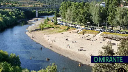 Constância abre praia fluvial ainda marcada pelas cheias