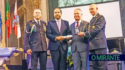 Santarém e PSP afinam discurso de segurança no aniversário dos 150 anos do comando distrital