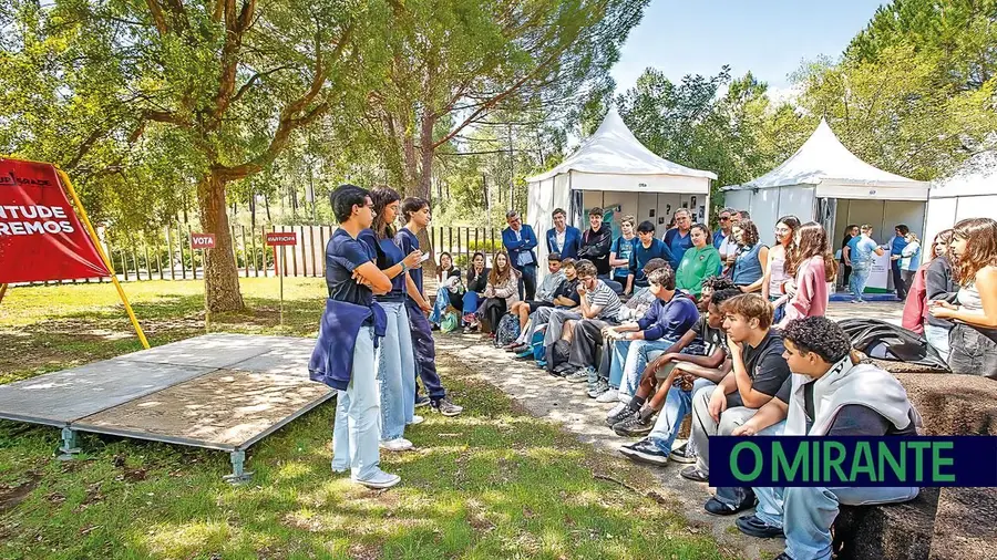 Juventude tomou conta do Parque Urbano de São Lourenço em Abrantes