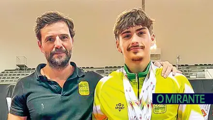 Atleta de Torres Novas vence em quatro aparelhos no Nacional de Ginástica Artística