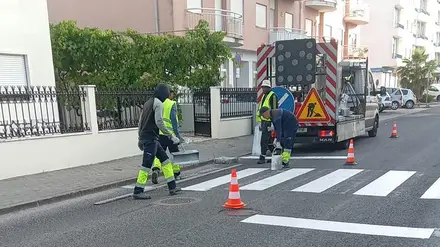 Câmara de Salvaterra investe 25 mil euros na renovação de passadeiras
