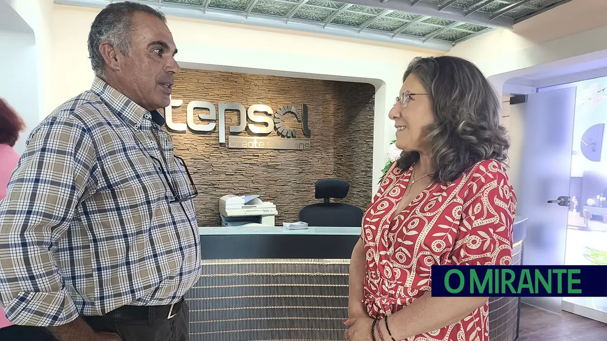 Tepsol inaugura showroom renovado em Santarém