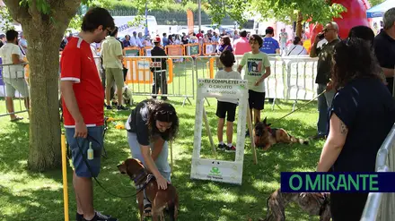 Amigos de 4 patas invadiram Jardim da Liberdade em Santarém