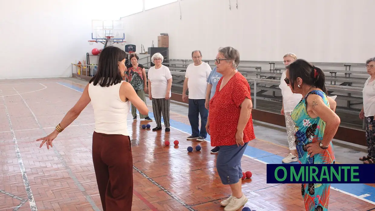 Boccia ensinado a técnicos das IPSS do Cartaxo para chegar a mais utentes