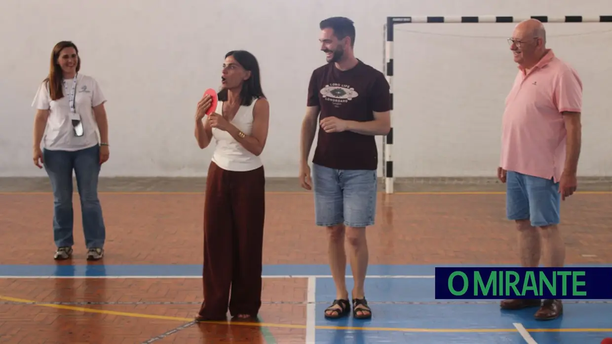 Boccia ensinado a técnicos das IPSS do Cartaxo para chegar a mais utentes