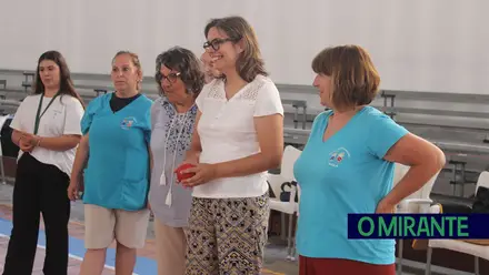 Boccia ensinado a técnicos das IPSS do Cartaxo para chegar a mais utentes