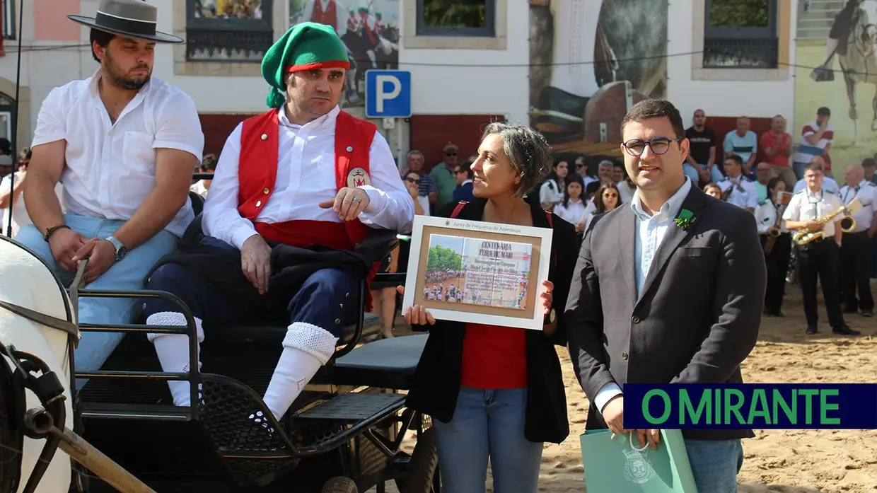 Campino Daniel Silva homenageado na Feira de Maio em Azambuja